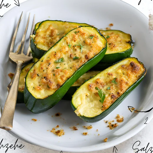 Gebackene Zucchini