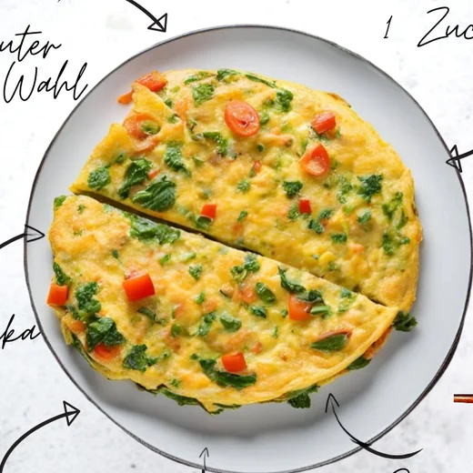 Gemüse-Omelette