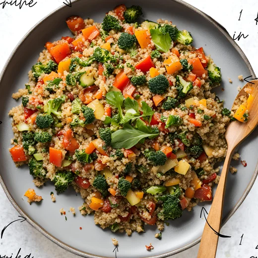 Gemüse-Quinoa-Pfanne